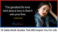 10 Zadie Smith Quotes That Will Inspire You For Life PowerPoint PPT Presentation