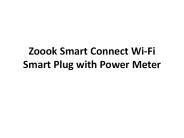 Zoook Customized Smart Plug With Power Meter Built-in