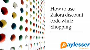 Zalora Discount Code & Zalora Promo Codes