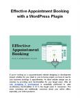 Effective Appointment Booking with a WordPress Plugin PowerPoint PPT Presentation