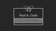 Paul A. Cook - Experienced Dentist From Sudbury, MA