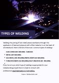 TYPES OF WELDING PowerPoint PPT Presentation