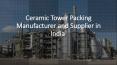 Ceramic Tower Packing Manufacturer and Supplier in India PowerPoint PPT Presentation