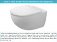 How To Select The Best Round Toilet Seat For Your Washroom PowerPoint PPT Presentation