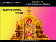 Tirupati Booking Travels