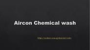 Aircon Chemical Wash