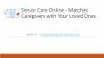 Seniorcareonline PowerPoint PPT Presentation