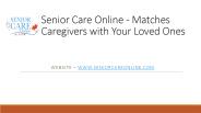 Seniorcareonline