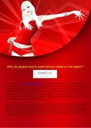 Kimono Beach Dresses