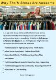 Why Thrift Stores Are Awesome