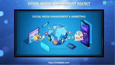 How to find the best social media management agency presentation | free ...