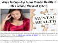 COVID is Second Wave Mental Health Coping Strategies PowerPoint PPT Presentation
