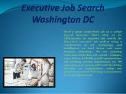 Executive Job Search Washington DC (1)
