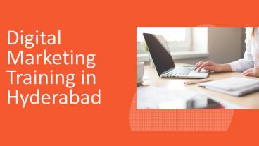 Digital Marketing Course Training in Hyderabad