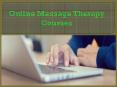 Online Massage Therapy Courses PowerPoint PPT Presentation