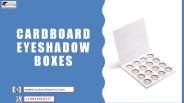 Cardboard eyeshadow packaging with quality material in USA