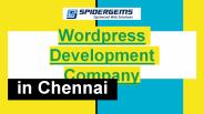Wordpress development company in Chennai