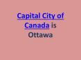 Capital of Canada - States Provinces Capitals PowerPoint PPT Presentation