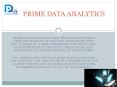 Prime Data Analytics PowerPoint PPT Presentation