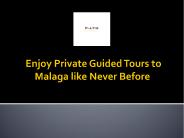 Private Guided Tours