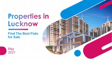 Best Residential Properties in Lucknow