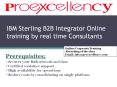 IBM Sterling B2B Integrator Online training by real time Consultants PowerPoint PPT Presentation