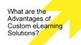 What are the Advantages of Custom eLearning Solutions PowerPoint PPT Presentation