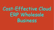 Cost-Effective Cloud ERP Wholesale Business