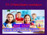 POL 115 Modern Education / newtonhelp.com