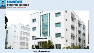 Master of Business Administration