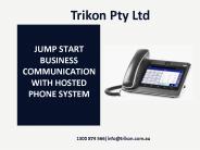 Jump start business communication with hosted phone system