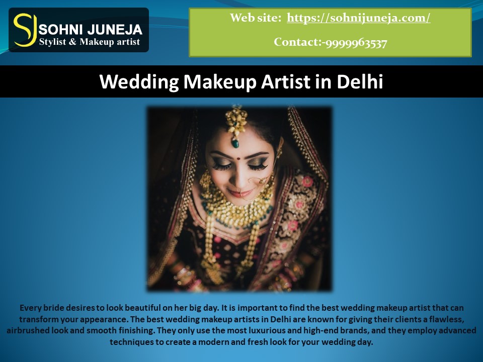 Wedding Makeup Artist in Delhi
