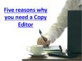Professional Copy Editing Services PowerPoint PPT Presentation