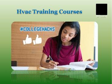 Hvac Training Courses (1)
