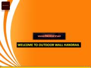 Outdoor Wall Handrail