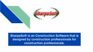 SharpeSoft Construction Software Solutions