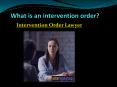 What is an intervention order? PowerPoint PPT Presentation