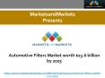 Automotive Filters Market worth $23.6 billion by 2025 PowerPoint PPT Presentation