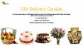Send Midnight Cake, Flower, Gift Baskets Delivery in Canada | Online Gift Delivery Canada
