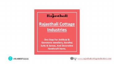 Rajasthali Cottage Industries