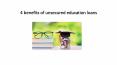 4 benefits of unsecured education loans (1) PowerPoint PPT Presentation