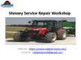 Massey Service Repair Workshop PowerPoint PPT Presentation