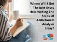 Where will I get the best essay help writing the steps of a rhetorical analysis essay PowerPoint PPT Presentation