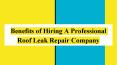 Roof Leak Repairs Geelong PowerPoint PPT Presentation