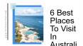 6 Best Places To Visit In Australia PowerPoint PPT Presentation