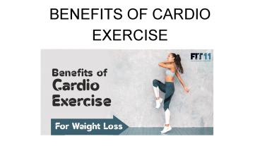 Cardio exercise for weight loss (1)