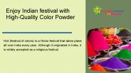 Indian Festival Powder