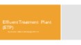 Effluent Treatment Plant PowerPoint PPT Presentation