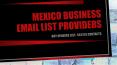 Invest in Validated MEXICO Email List to Generate Qualified Sales Leads PowerPoint PPT Presentation