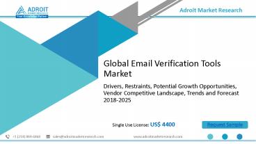 Email Verification Tools Market Global Innovations, Competitive Analysis, New Business Developments and Top Companies – Global Forecast to 2026
